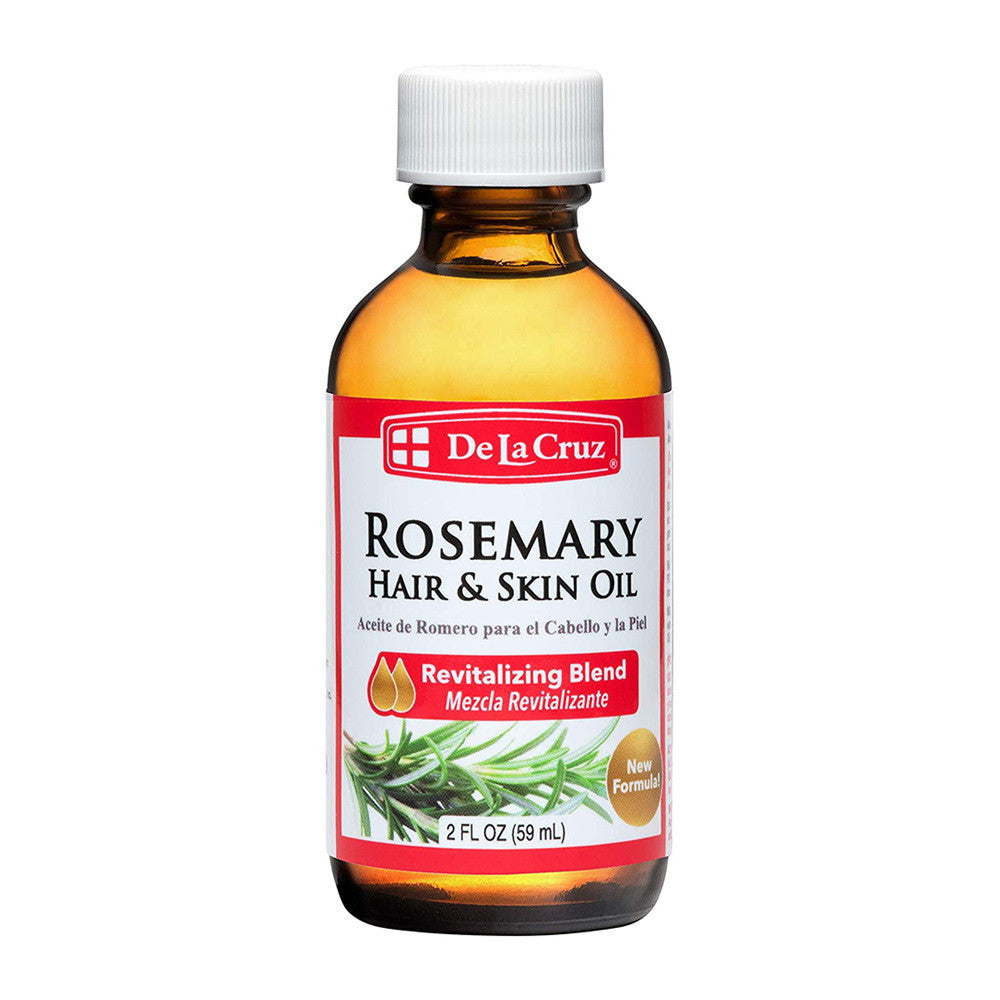 De La Cruz Aceite De Romero Rosemary Hair and Skin Oil, 2 Oz